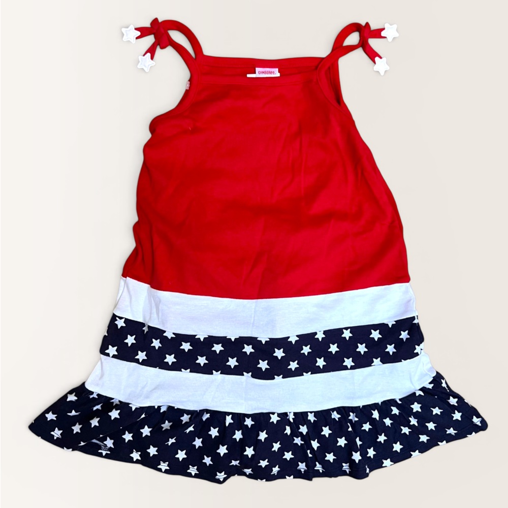 Gymboree Stars and Stripes “Flag Girl” Sundress